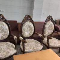 مبل سلطنتی‌تمام چوب ۹ نفره در حدنو