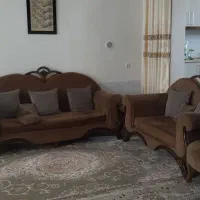 مبل هفت نفره نیمه استیل راحتی