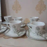 فنجان ونعلبکی چینی