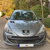 پژو ۲۰۷ سقف فلز دنده ۱۳۹۶ بدون رنگ