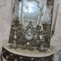 آیه و شمعدان برنجی شکیل