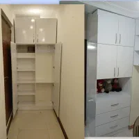 کمد لباس و رخت خواب/ثابت و متحرک|جاکفشی، کمد، دراور|رشت, نظری|دیوار