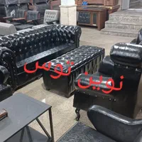 نیم ست اداری چستر مبل اداری چرمی|مبلمان اداری|مشهد, گلبرگ شمالی|دیوار