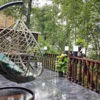 کلبه سوئیسی ۲خواب|اجارهٔ کوتاهمدت ویلا و باغ|نشتارود, |دیوار