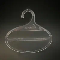 چوبکار شال آویز بزرگ شفاف