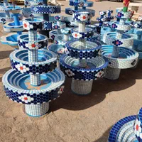 آبنما کاشی کاری شده|صنایع دستی و سایر لوازم تزئینی|یزد, |دیوار