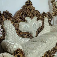 مبل سلطنتی شاهنشین مناسب جهیزیه|مبلمان خانگی و میز عسلی|سرپل ذهاب, |دیوار
