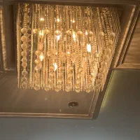 لوستر|لوستر و چراغ آویز|قم, سالاریه|دیوار