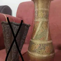 گلدان جام عتیقه قدیمی|کلکسیون اشیاء عتیقه|مشکین‌دشت, |دیوار