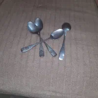 چهار عددقاشق چای خوری برای ۸۰ساله پیش کم مصرف شده