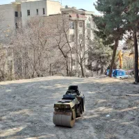 کرایه غلطک دوتنی یک تنی باضربه قوی کمپک زن زمین