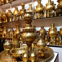 xb استیل برنجی  zxtryمسی گازی زغالی ذغالی سماور|صنایع دستی و سایر لوازم تزئینی|اصفهان, دستگرده|دیوار