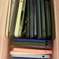 تعدادی قاب گوشی کارکرده و‌تمیز