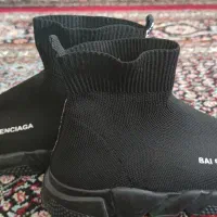 کفش مشکی جورابی ساق دار طوسی جورابی|کیف، کفش، کمربند|سقز, |دیوار