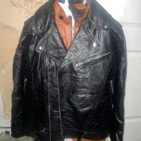 کاپشن چرم پلیسی گاومیش