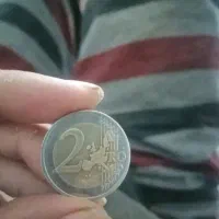 سکه 1 یورویی و 2 یورویی اروپا و 2 سکه 1 یووان چین|کلکسیون سکه، تمبر، اسکناس|کرج, ساسانی (قلمستان)|دیوار