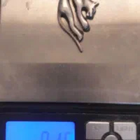 آویز گردنبند مدل ببر