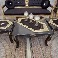 فروش سه تیکه جلو مبلی جنس چوب در حد نو نو