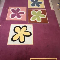 فرش ۶متری صورتی و ۴متری کودک