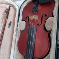 سنتور و ویلن دستساز جنس چوب گردو|سازهای سنتی|خمینیشهر, |دیوار