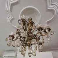 لوستر 10 شعله|لوستر و چراغ آویز|تهران, نیکنام|دیوار