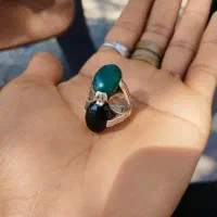سه تا انگشتر نقره اصل