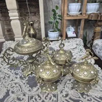 برنز قندان با شکلات خوری  برنز