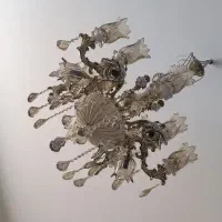 لوستر برنجی سرامیکی