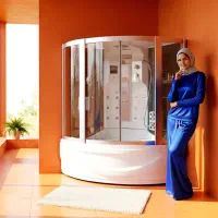 کابین دوش برای آپارتمان‌های شهری وان جکوزی سوناخشک|لوازم حمام|تهران, کوی بیمه|دیوار