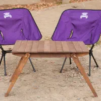 ست میز چوبی و صندلی سفری تاشو به قیمت تولیدی