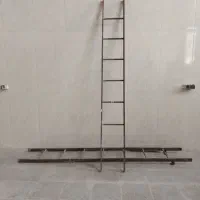 فروش چهار عدد نردبان فلزی سه متری