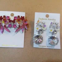 گوشواره نگینی