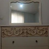 آیینه دراور همراه با سرویس خواب و پاتختی