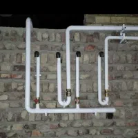 لوله کشی گاز در بم بروات روداب و  نرماشیر