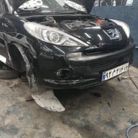 سپر جلو ۲۰۷ کامل مشکی سالم|قطعات یدکی و لوازم جانبی|مشهد, حجت|دیوار