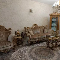 مبل سلطنتی نه نفره همراه میز غذاخوری هشت نفره|مبلمان خانگی و میز عسلی|پیشوا, |دیوار
