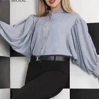 شومیز آستین پفی