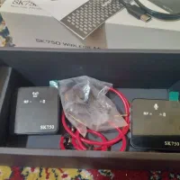 میکروفون بی سیم گوشی و دوربین SK750 wireless