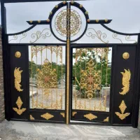 نقاشی ساختمان درب دیوار سقف نرده آهن آلات و...