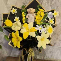 گل روبانی|گل مصنوعی|خوی, |دیوار