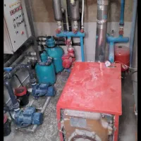 لوله کشی واجرای موتورخانه استخر و جکوزی