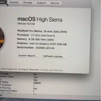 مک بوک پرو ۲۰۱۶|رایانه همراه|تهران, ونک|دیوار