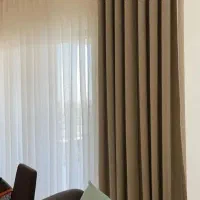 حریر و مخمل و کتان و کرکره.پذیرایی اتاق خاب|پرده، رانر، رومیزی|تهران, عبدل‌آباد|دیوار