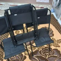 ۳ عدد صندلی تاشو نو نو باقیمت خیلی مناسب