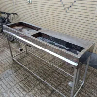 یخچال نوشابه و منقل کبابی