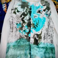 بلوز تیشرت لته ای زنانه ۵۵ هزار|لباس|چابهار, |دیوار