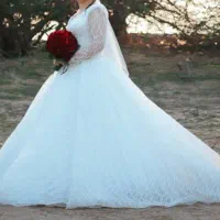 لباس عروس شب نما