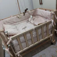 گهواره کنار تخت مادر ویونا مدل دلانا|تخت و صندلی بچه|قم, زنبیل آباد|دیوار