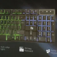 کیبورد و موس گیمینگ RGB