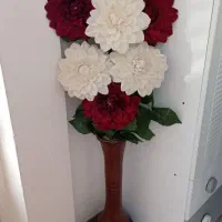 گل گلدون  تمیز  مرتب|گل مصنوعی|ازنا, |دیوار